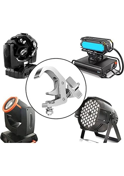 4packstage Aydınlatma Klipsi Kanca Alüminyum Alaşım Profesyonel Raf Kelepçesi Kafa Aşaması Aydınlatma Armatürlerini Hareket Etmek Için (Yurt Dışından) indirimleri