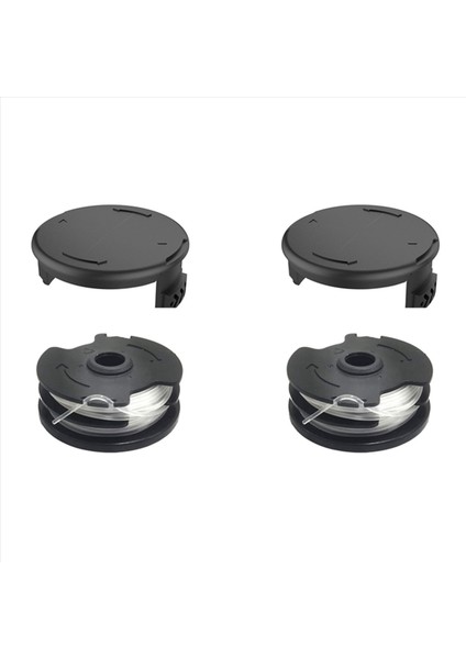 2x Hat String Düzeltici Yedek Makara Parkside Kablosuz Çim Düzeltici Parkside Prt 550 A1 Için 27FT 0 0629 Inç (Yurt Dışından)