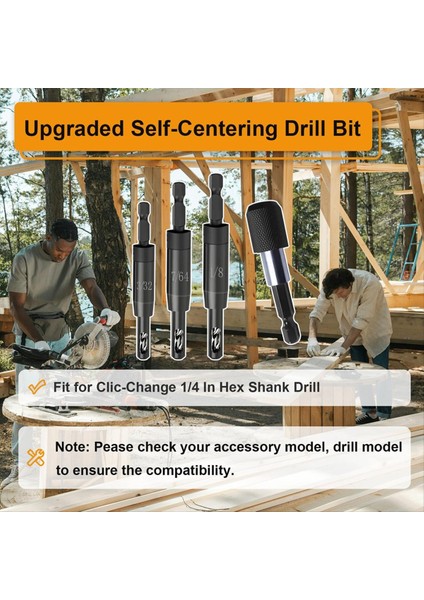 Kendi Merkezleme Matkap Biti 3/32 &quot 7/64&quot 1/8 &quot Bit Hex Shank&#39 Ta 1/4 Için Bit Tutucu Matkap Merkezi Bulma Matkap Bit (Yurt Dışından) fiyatları