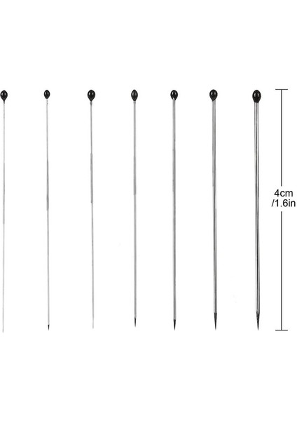 700PCS Örnek Böcek Pimleri Epoksi Reçine Kafalı Paslanmaz Çelik Böcek Pimleri Örneği Entomoloji Pimleri (Yurt Dışından) fiyatları