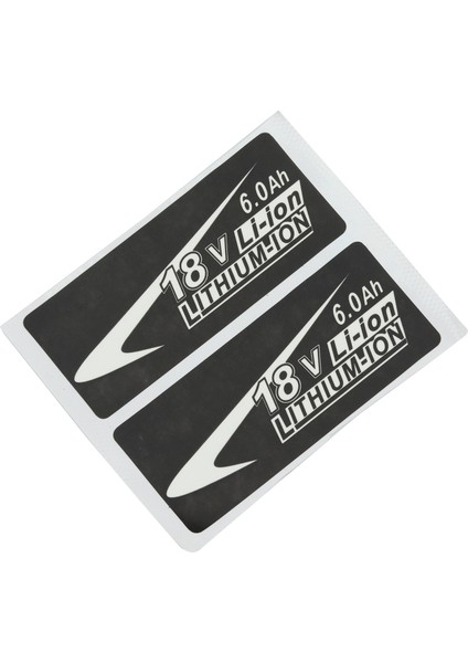 10 Set BL1830 Etiket Lityum Iyon Pili 18V 6 0AH Etiket Etiketi Makita 18V Pil Logosu Için Uygun (Yurt Dışından) fırsatları