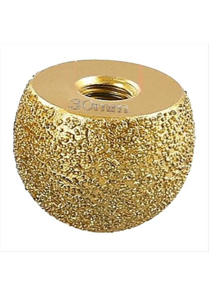Lehimleme Elmas Parlatma Konisi Çakıl Taşlama Taşı Mermer Aşındırıcı Aletler Iç Daire Saksı Ark Öğütme 30MM (Yurt Dışından)