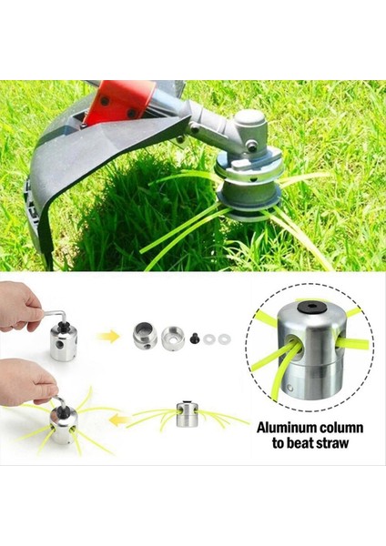 Genel Biçme Aksesuarları Mining Kafa Seti 4 Çim Biçme Biçme Halat Biçme Biçme Biçme Biçme Aksesuarları Halat (Yurt Dışından) fırsatları