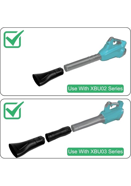 2pc 191B21-6 191L13-5 Adaptör Borusu ve 197889-6 Makita Blower XBU02Z Için Düz Uç Meme Makita X2 36V El Hand Blower Için (Yurt Dışından) fiyatları