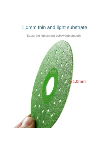 1pcs 4 INÇ/100MM Süper Ince Kesme Diski Porselen Cam Karo Mermer Elmas Testere Bıçağı Ahırlı Kesme Tekerleği (Yurt Dışından) indirimleri