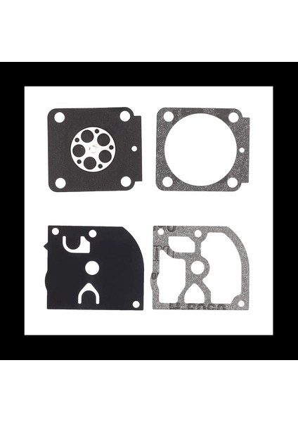 25 Set Karbüratör Onarım Kiti Düzeltici Parçaları Stıhl HS45 FS55 FS38 BG45 MM55 4137 Zama C1Q Için RB-100 Conta Diyaframı (Yurt Dışından)