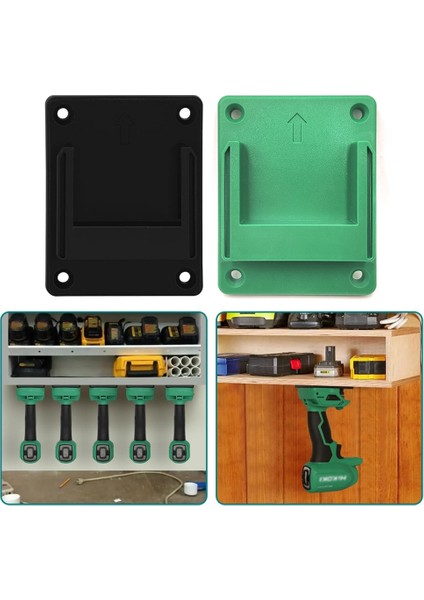 1pcs Duvar Montajı Alet Alet Depolama Rafı Braketi Hitachi/hikoki/metabo Hpt 18V 36V Güç Aleti Için Sabitleme Cihazları Yeşil (Yurt Dışından) indirimleri