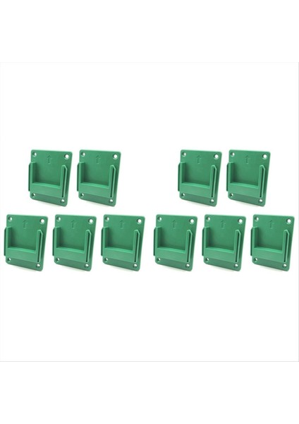 10 Adet Duvar Montajı Güç Alet Tutucu Braketi Hitachi Için/hikoki Için/metabo 18V Li-Ion Pil Makinesi Depolama Rafı Için (Yurt Dışından)