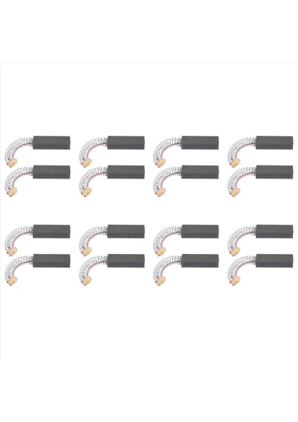 Karbon Fırça Kömürü (8 Çift) 6 x 8 x 24 mm Elektrik Motoru (Yurt Dışından)