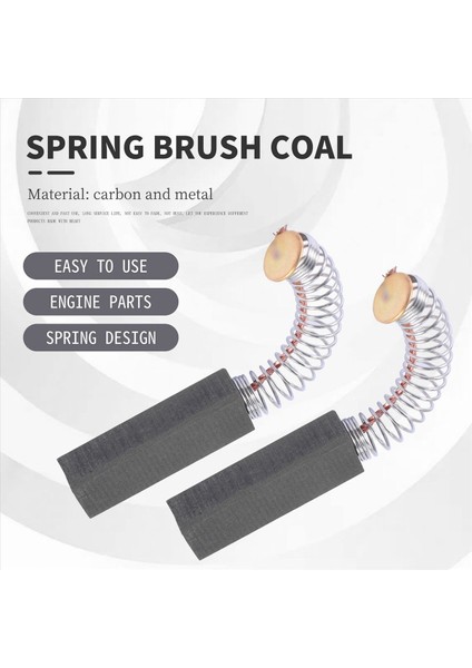 Karbon Fırça Kömürü (8 Çift) 6 x 8 x 24 mm Elektrik Motoru (Yurt Dışından) indirimleri