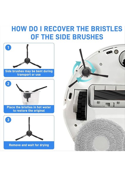 Dream L10 Ultra /L10S Ultra Robot Vakum Süpürge Ana Fırçalar Hepa Filtreleri Toz Torbaları Için Aksesuar Seti (Yurt Dışından) indirimleri