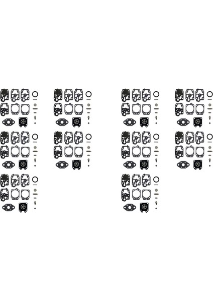 10 Set Karbüratör Onarımı Walbro K20-WYL WYL-240-1 WYL-242-1 Wyl Ryobi Stihl Echo BE01 LE230 (Yurt Dışından)