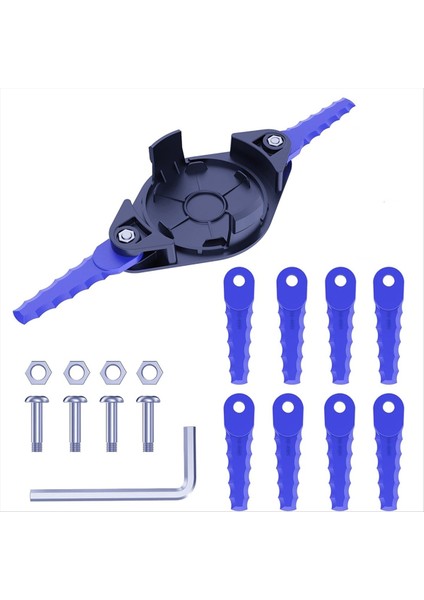 KST120X Düzeltme Bıçağı ve Kapak Kapakları Kit Kobalt Için Uygun KST120X-06 KST2040-06 Weed Eater Blade Kiti (Yurt Dışından)