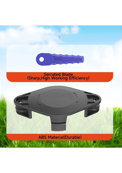 KST120X Düzeltme Bıçağı ve Kapak Kapakları Kit Kobalt Için Uygun KST120X-06 KST2040-06 Weed Eater Blade Kiti (Yurt Dışından) fiyatları