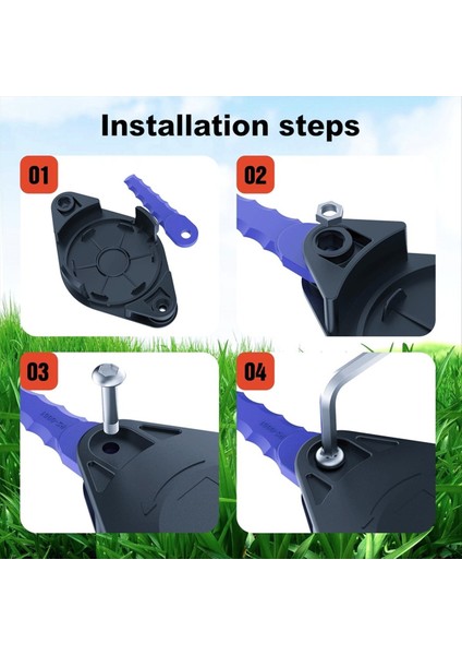 KST120X Düzeltme Bıçağı ve Kapak Kapakları Kit Kobalt Için Uygun KST120X-06 KST2040-06 Weed Eater Blade Kiti (Yurt Dışından) fırsatları