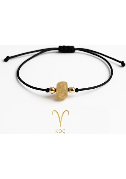 Koç Burcu Doğal Taş Bileklik Chellomood – Ametist, Akuamarin ve Sitrin Enerji Kombinasyonu fiyatları