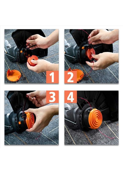 Worx WA0007 WG116 WG119 String Düzenleyicisi Edger Makara Hattı Parçaları Otomatik Beslemeli (Yurt Dışından) fiyatları