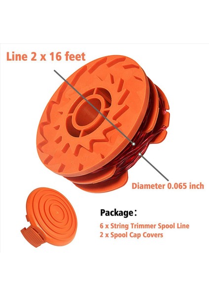 Worx WA0007 WG116 WG119 String Düzenleyicisi Edger Makara Hattı Parçaları Otomatik Beslemeli (Yurt Dışından) indirimleri