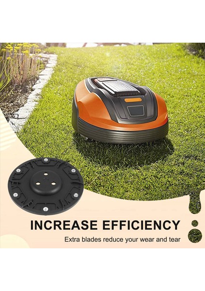 Worx Landrold S &amp M Kress Einhell Elektrikli Alışlar Çim Makinesi Robot Diskleri Için Kesici Diski (Yurt Dışından) fırsatları