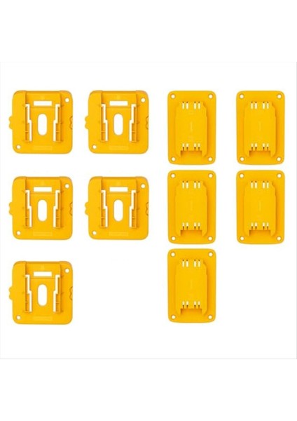 Pil Tutucu Alet Tutucu 5pcs Dewalt Pil Için Pil Tutucu Duvar Montajı 5pcs Alet Tutucu Dewalt Aracı Için Duvar Montajı (Yurt Dışından)