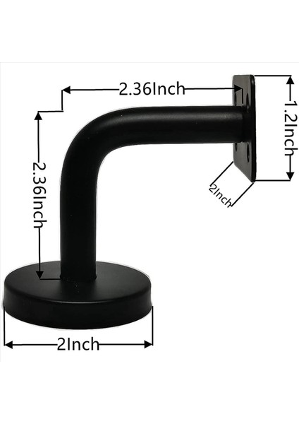 12 Pcs Paslanmaz Çelik Merdiven Küpeşte Braket Ağır Hizmet Merdiven Desteği Korkuluk Braketleri 60MM x 60MM (Yurt Dışından) modelleri