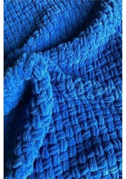 Bebek Battaniyesi Kışlık-Kalın Havacı Mavi 85*85 cm modelleri