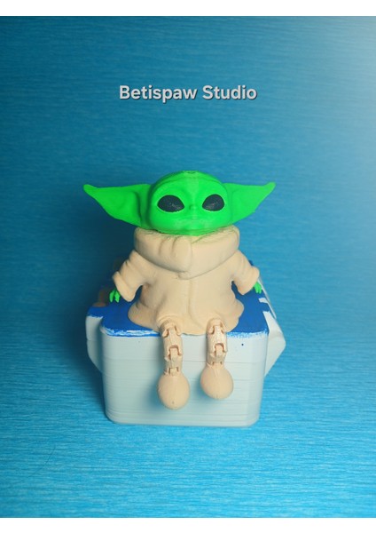 Baby Yoda Hareketli Figür Oyuncak Ofis Oda Dekoru fiyatları