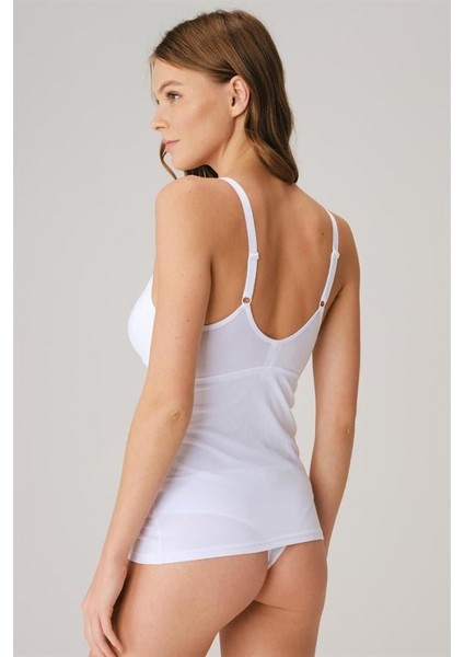 Modal Pamuklu Lohusa Önden Açılan Beyaz Emzirme Atleti fiyatları