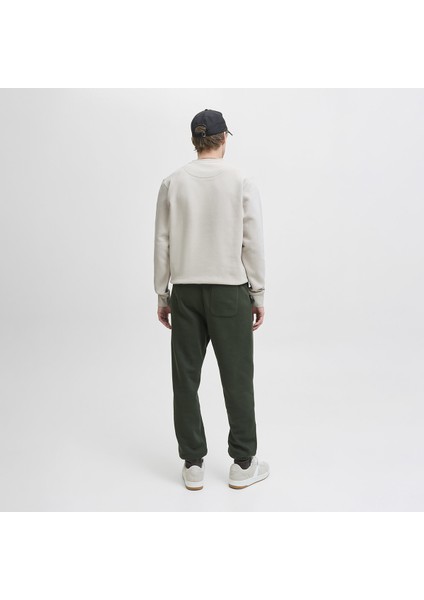 Jack&jones Soho Crew Neck Erkek Bej Yuvarlak Yaka Sweatshirt modelleri