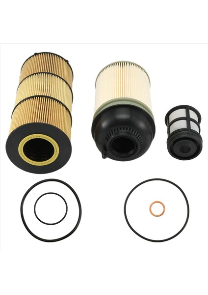 Donaldson Detroit Dizels Freightliner Için Conta ile Kamyon Motoru Yağı Yakıt Filtresi LF17511 PF9908 (Yurt Dışından) modelleri