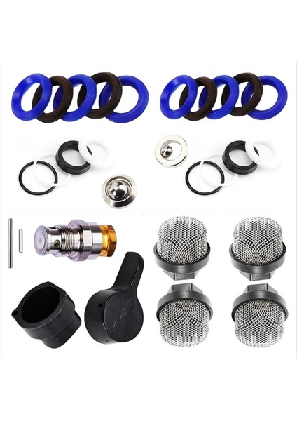 246385 Hortum Giriş Süzgeç Filtresi ve 244194 235014 Sprayvalve Tahliye Vanası 390 395 490 495 595 Pompa Onarımı Için Set (Yurt Dışından)