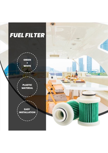 3 x Birincil Yakıt Filtresi 6D8-WS24A-00-00 Yamaha Sierra Için 18-79799 F50-F115 (Yurt Dışından) fırsatları