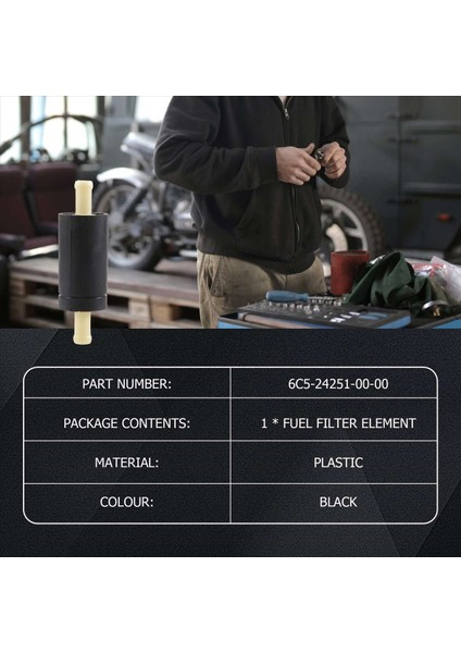 Yamaha Yakıt Filtresi Için 6C5-24251-00-00 F40 F50 F60 T50 T60 F70 F75 F90 (Yurt Dışından) fiyatları