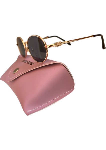 MİU MİU gold çerçeveli Kadın Güneş Gözlüğü New Season Ekartman 58 fiyatları