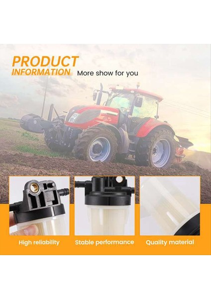 Kubota Yakıt Filtre Montajı Için B2320 B2410 L2800 L3400 LX2610HSD M5640SU RTV-X1100CR RTV-X900G RTV900W (Yurt Dışından) fiyatları