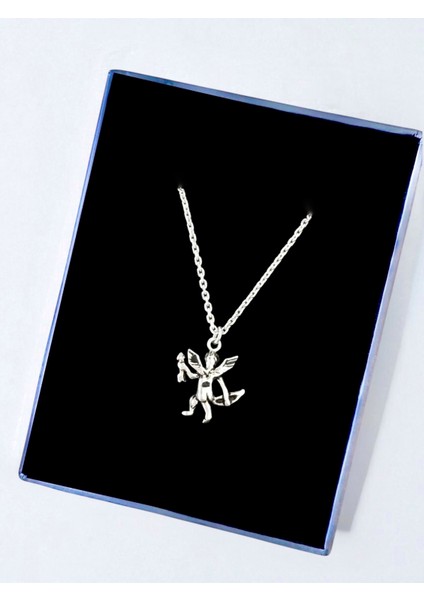 Gümüş Aşk Meleği Parlak Tasarım 925 Ayar Gümüş Kolye indirimleri