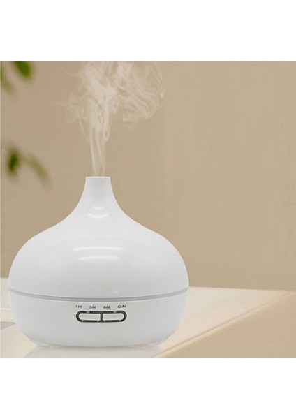 Aroma Difüzörü Gece Işığı 7 LED Hava Nemlendirici Kumandalı Buhar Makinesi 500 ml fiyatları