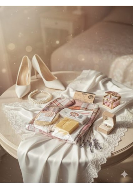 Gelin Duş Seti.kükürtlü Sabun,pestemal,3lü Disk,masaj Lifi modelleri