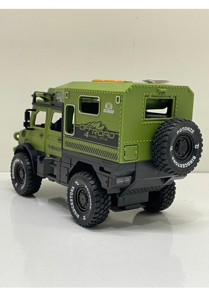 Sürtmeli Işıklı Müzikli Off Road Karavan Açılabilir Kapılar 18 cm Müzikli Of Road Karavan fırsatları