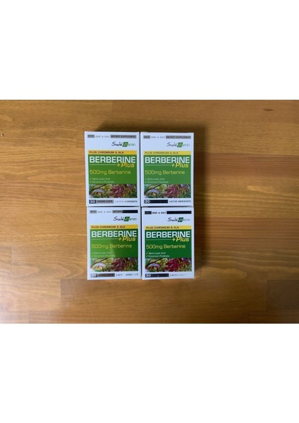 Berberine Plus 30 Kapsül 4 Adet