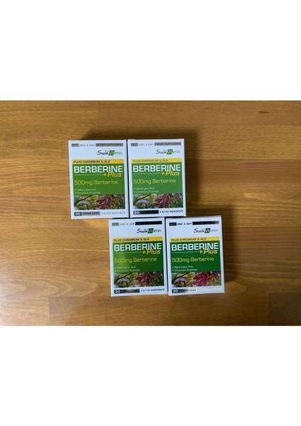 Berberine Plus 30 Kapsül 4 Adet fiyatları