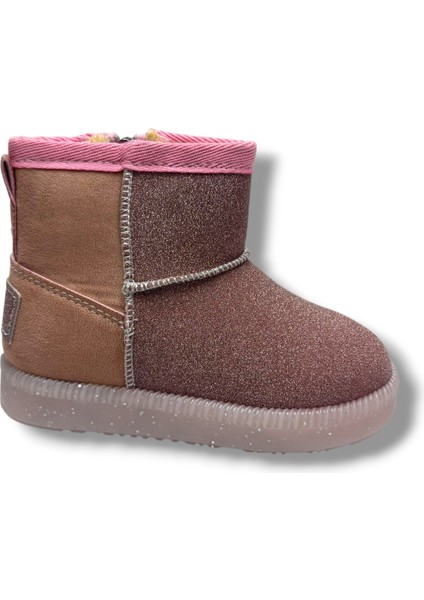 Bebe 630-26 Süet Simli Deri Içi Kürklü Işıklı Anatomik Kız Çocuk Bot 22-25 fiyatları