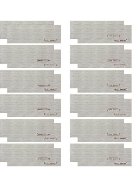 Dilman 2309 Senet Karnesi 50 Yaprak - 24 Adet