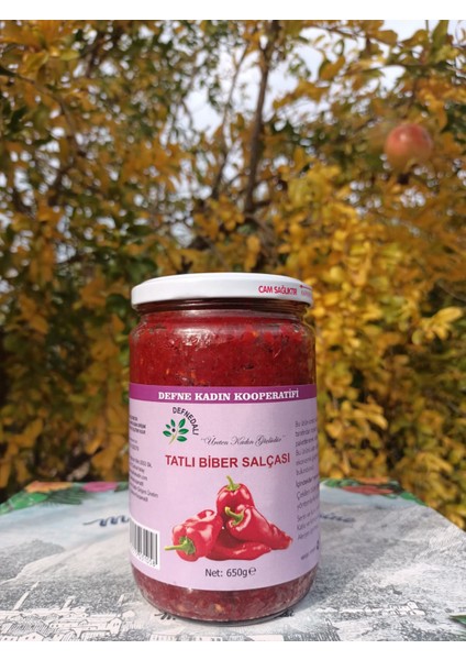 Hatay Tatlı Biber Salçası 650 gr