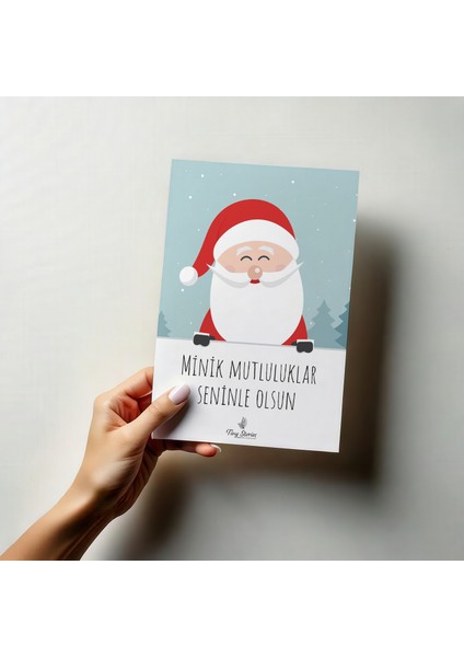 4'lü Yılbaşı Kutlama Kartı Seti/ Kartpostal modelleri