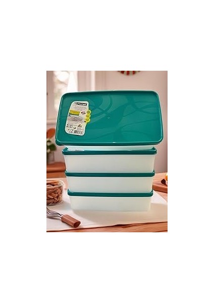 Alaska 4 Adet Derin Dondurucu Saklama Kabı - 2.1 Litre - Hızlı Dondurma Özelliği