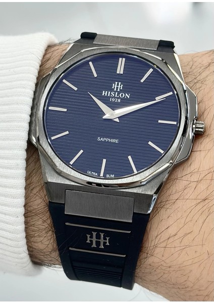 Orijinal Silikon Kordon Ultra Slim Erkek Kol Saati ILKCL127N-04BS