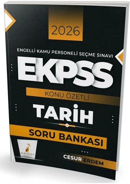 2026 Ekpss Tarih Konu Özetli Soru Bankası