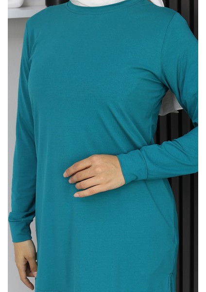 Araboy Spor Penye Tunik 9127-01 Petrol indirimleri