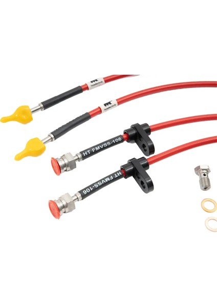 Ford Puma St Çelik Fren Hortumu - Kırmızı fiyatları